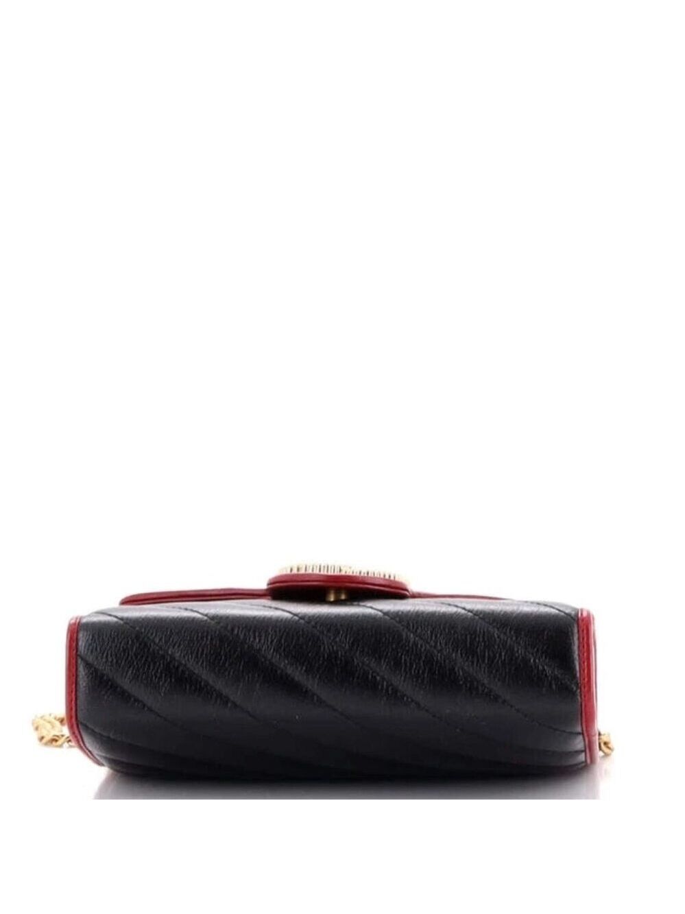 Gucci GG Marmont Chain Wallet Diagonal Quilted Leather Mini reb-758-091725 - Picture 4 of 6
